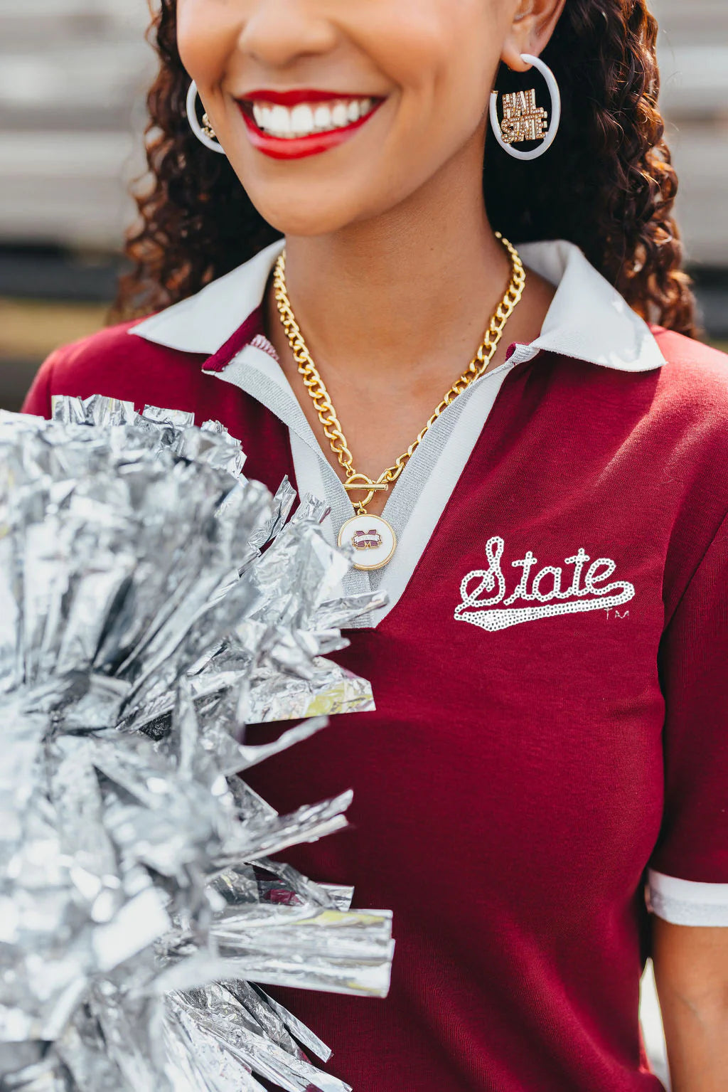 Mississippi game day sequin dress