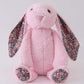 Pink Floral Bunny