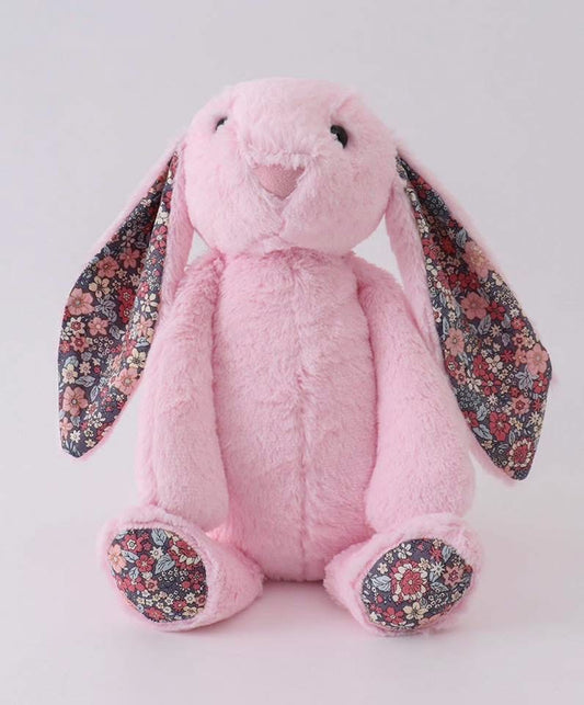 Pink Floral Bunny