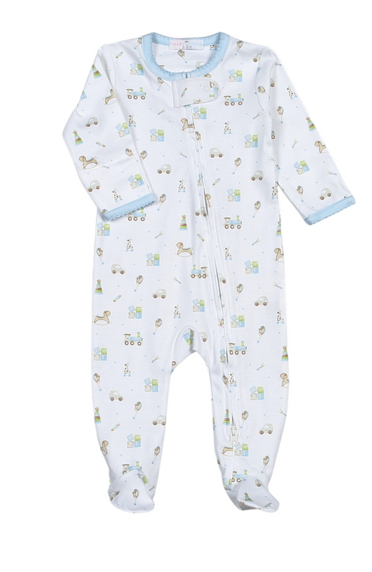 Baby Toys Zipper Footie