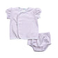 Tania Pink Stripes Diaper Cover Set