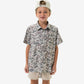 Youth Performance Western Shirt - Classic Deer Camo |Burlebo