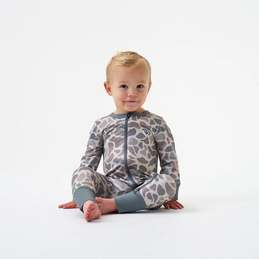 Baby Zip Up - Classic Deer Camo |Burlebo