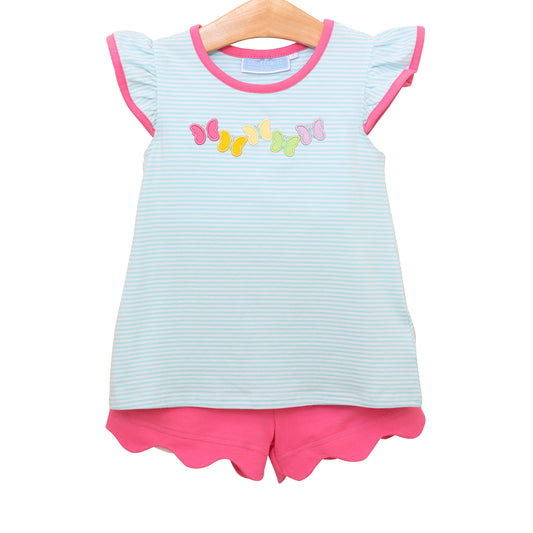 Butterfly short set
