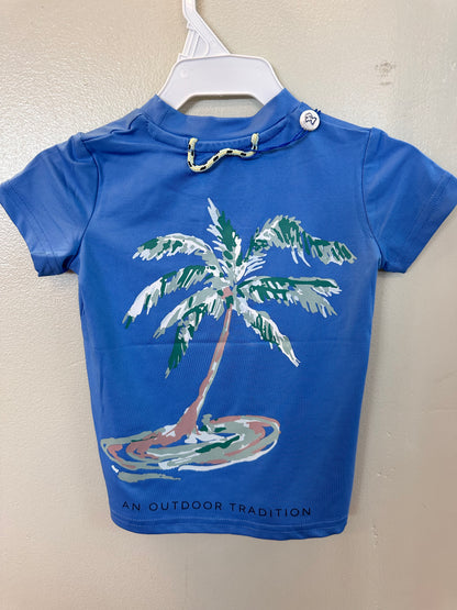 White Palm Tree Prodoh T-Shirt