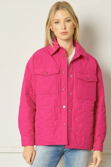 Pink light weight jacket