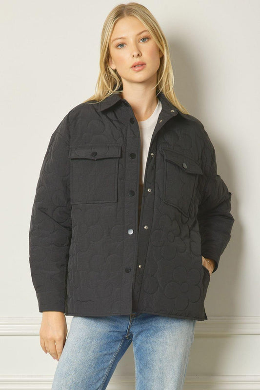 Black light weight jacket