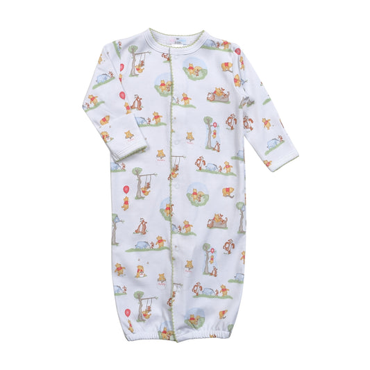 Baby Loren Honey Bear Pima Converter Gown