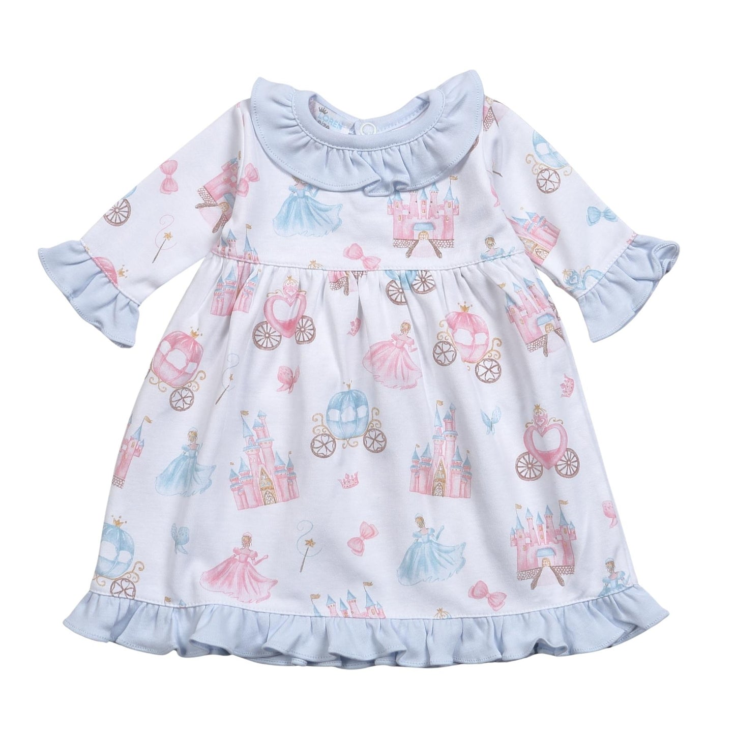 Baby Loren Like a Princess Pima Doll Night Gown