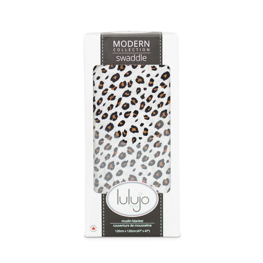 Leopard - Bamboo Muslin Swaddle