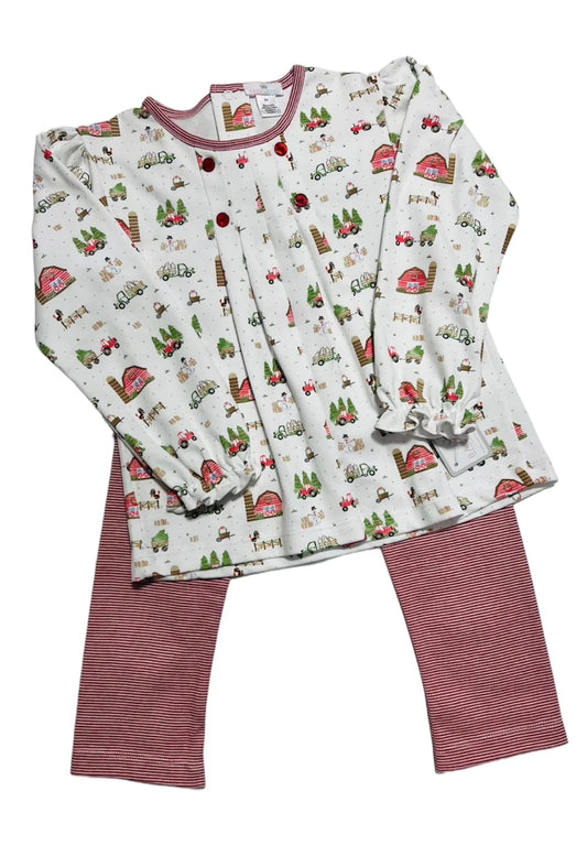 Girl Farm Pant Set