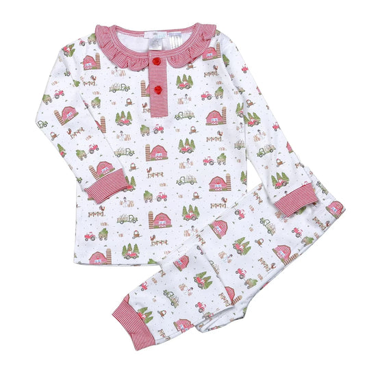 Girl Farm PJ Set