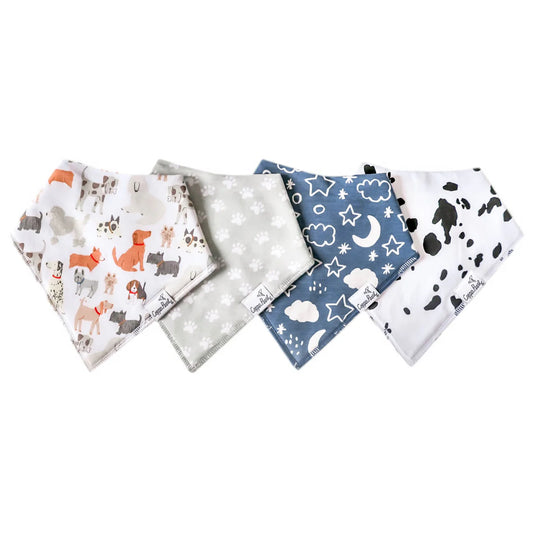 Rufus Baby Bandana Bibs Copper Pearl