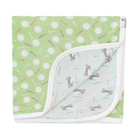 Bogey Three-Layer Quilt Copper Pearl