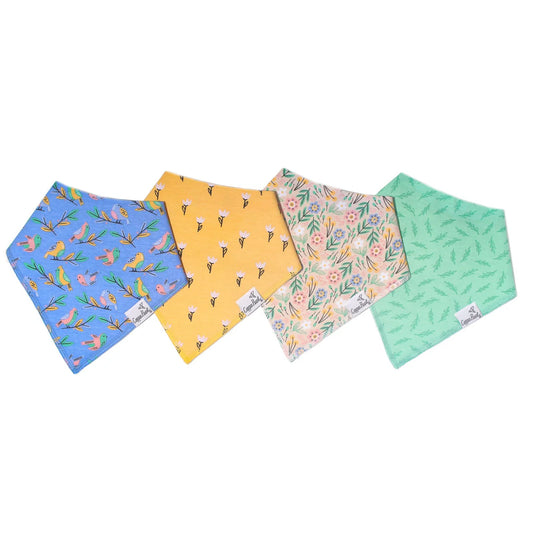 Birdie Baby Bandana Bibs Copper Pearl