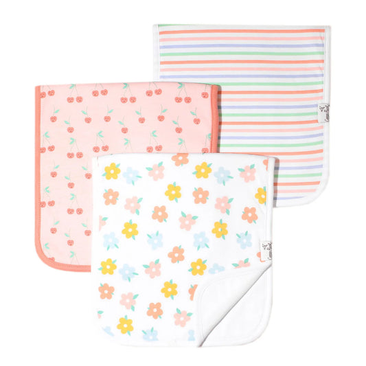 Cheery Premium Burp Cloths Copper Pearl