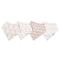 Bliss Baby Bandana Bibs Copper Pearl