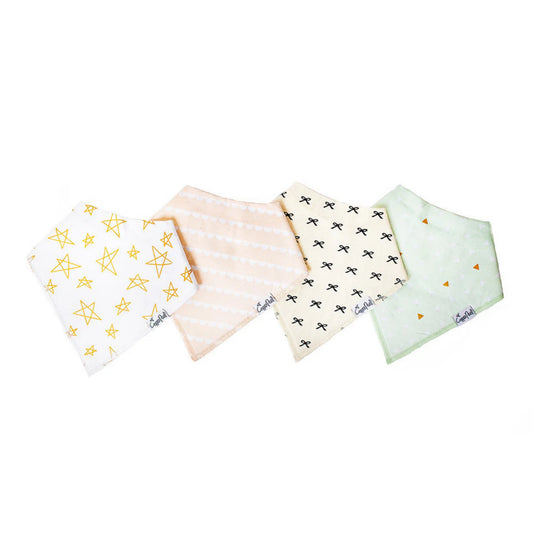 Paris Baby Bandana Bibs Copper Pearl