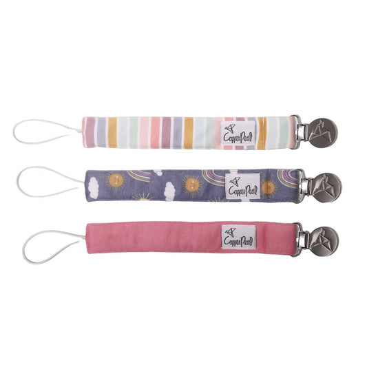 Hope Binky Clips Copper Pearl