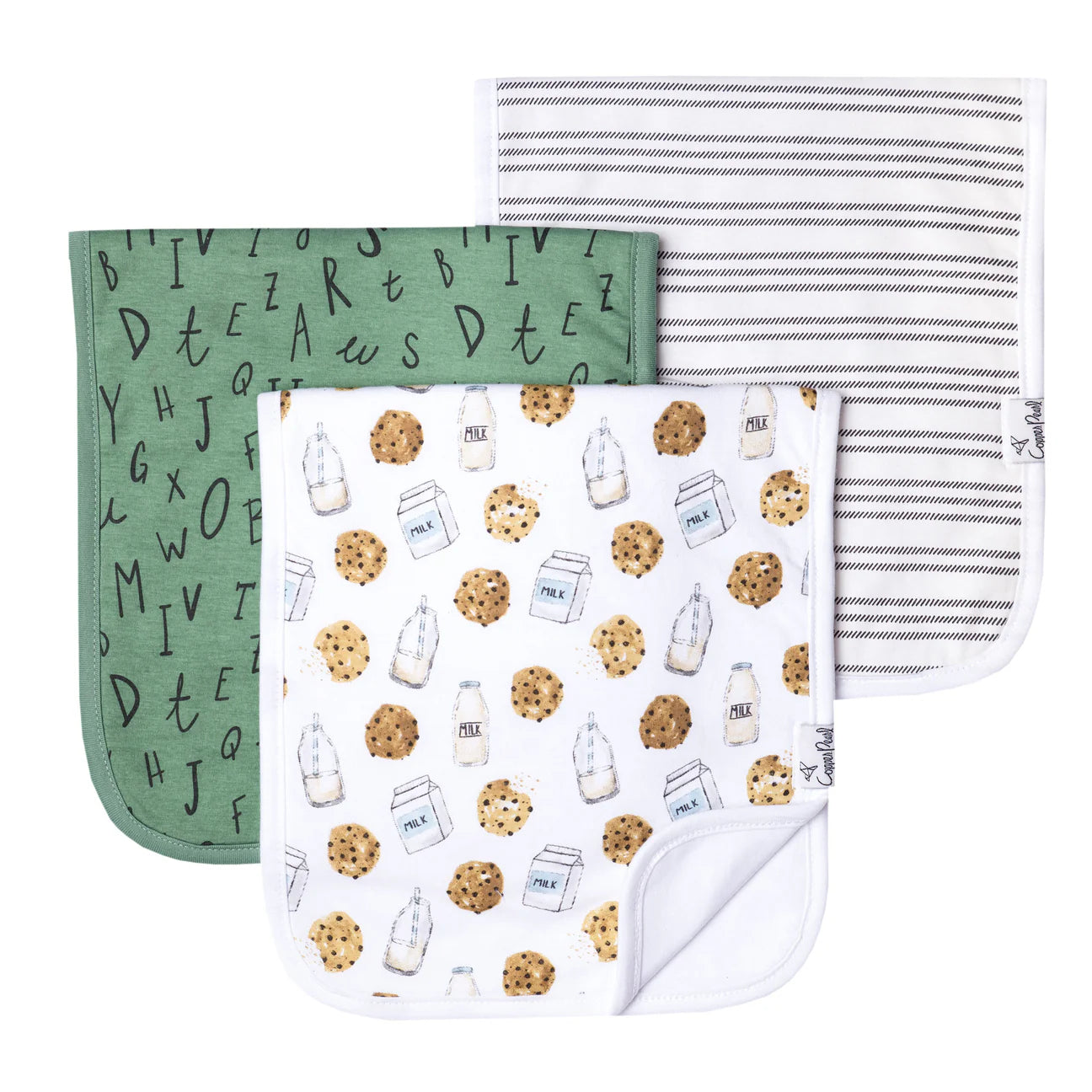 Chip Premium Burp Cloths Copper Pearl