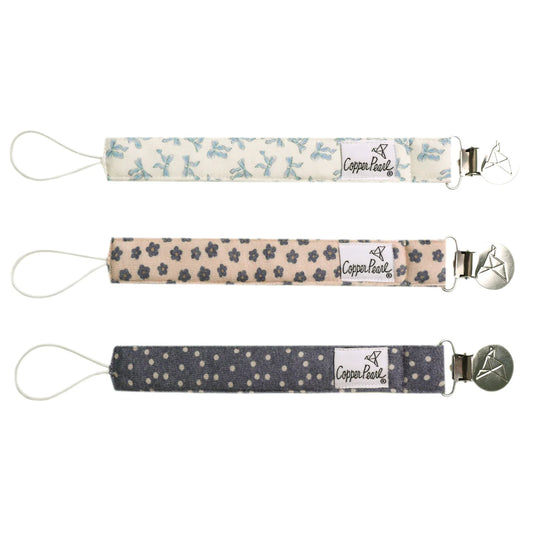Gemma in Tan Binky Clips Copper Pearl
