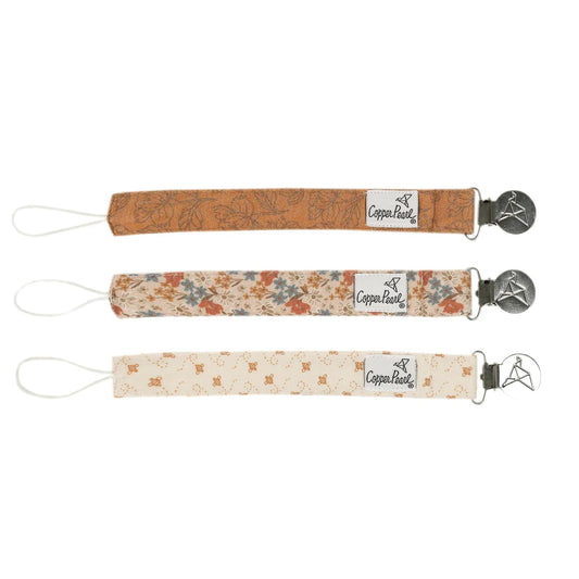 Eden Binky Clips Copper Pearl