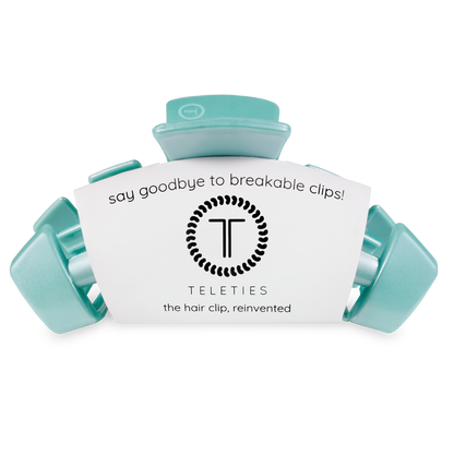 Totally Turquoise Classic Hair Clip | Large