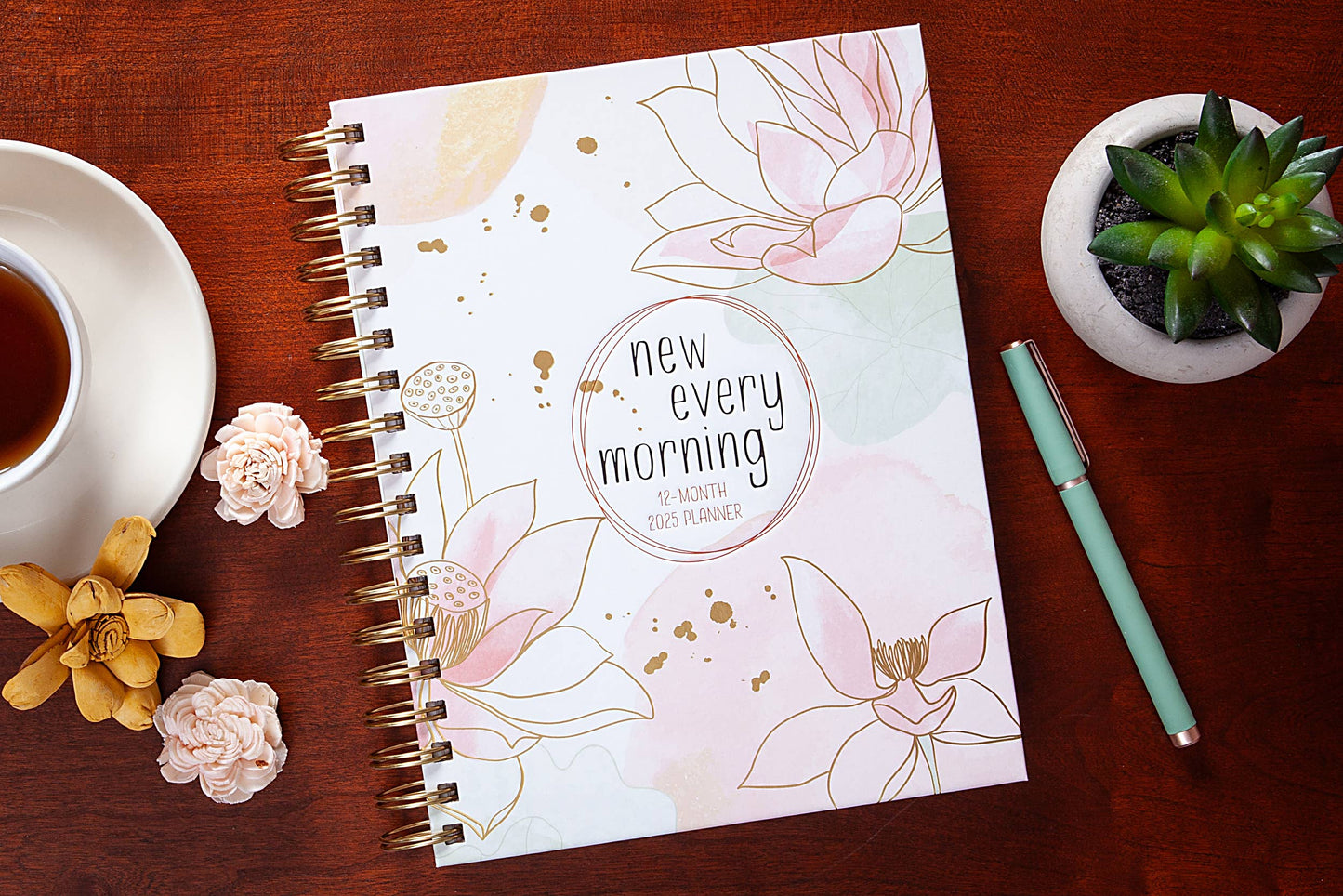 New Every Morning (2025 Planner, Hardcover, Spiralbound)