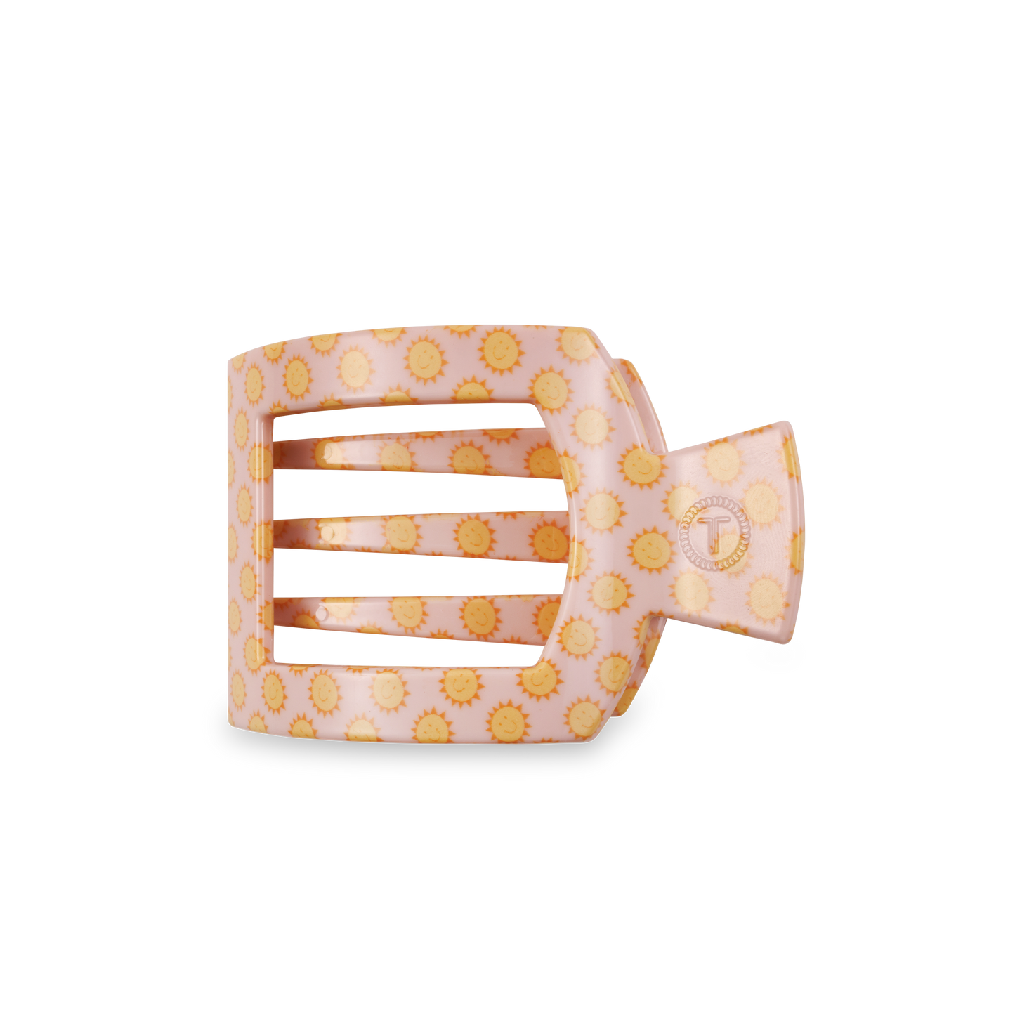 Sunny Days Ahead Square Flat Hair Clip | Medium