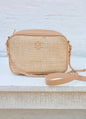 Bryce Crossbody Natural Lattice Tan