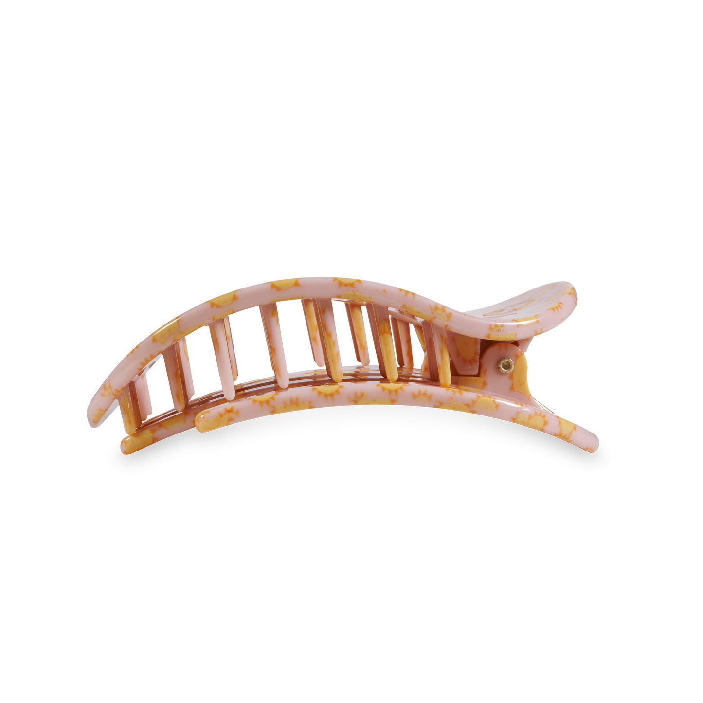 Sunny Days Ahead Round Flat Hair Clip | Medium