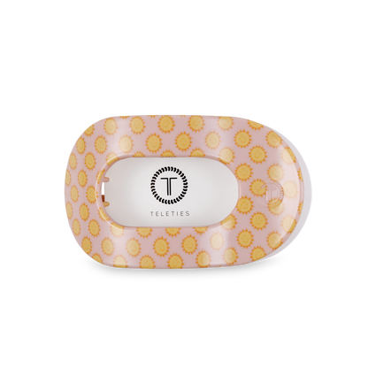 Sunny Days Ahead Round Flat Hair Clip | Medium