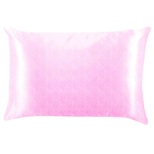 Lemon Lavender Printed Silky Satin Pillowcase Open Stock: Staycation