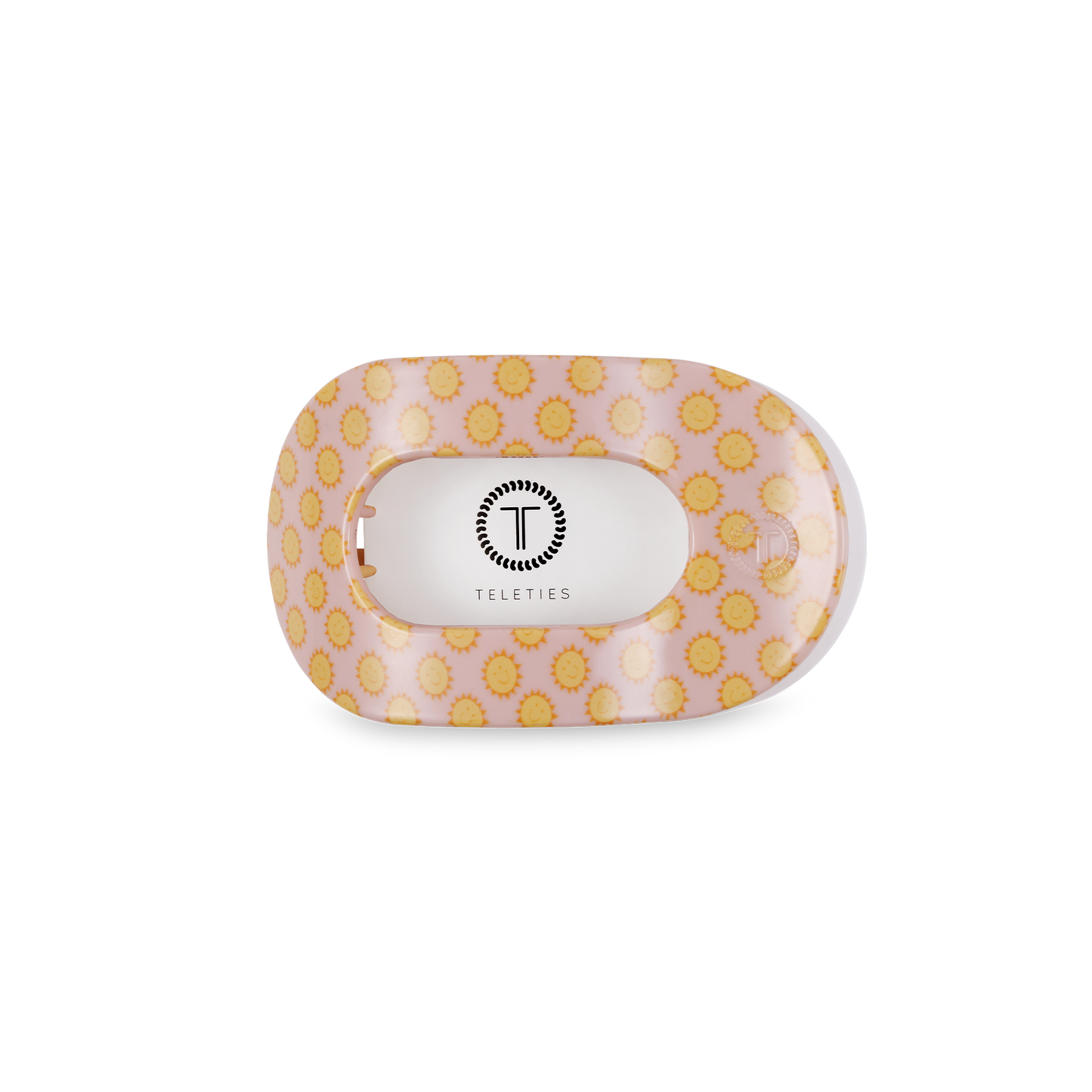 Sunny Days Ahead Round Flat Hair Clip | Small
