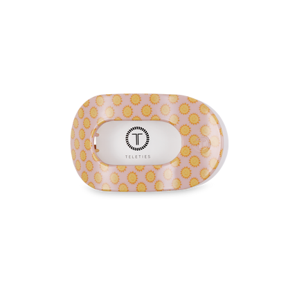 Sunny Days Ahead Round Flat Hair Clip | Small