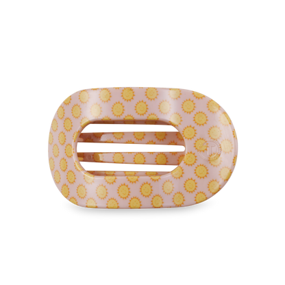 Sunny Days Ahead Round Flat Hair Clip | Medium