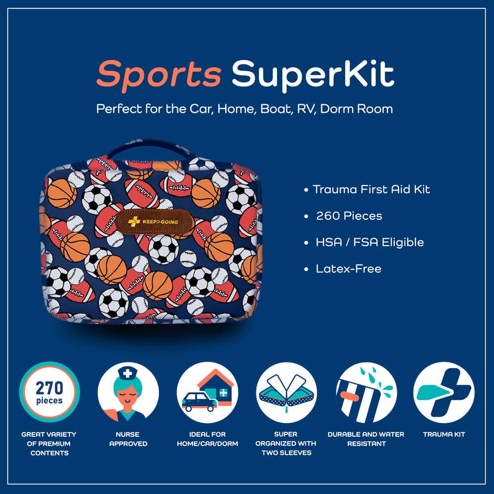 Sports First Aid SuperKit (270 pcs)