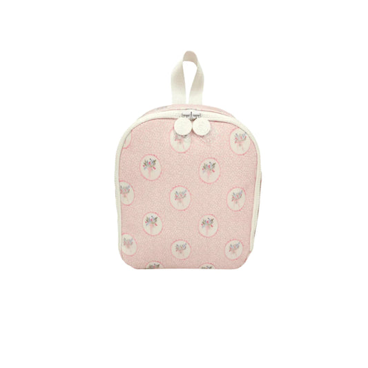 Trvl design floral medallion pink lunchbox