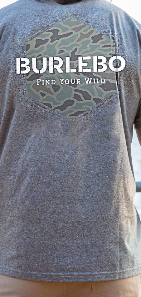 Burlebo Throwback Camo Logo