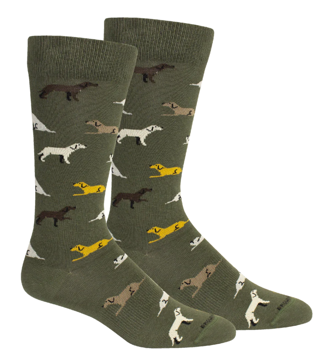 Brown Dog Socks